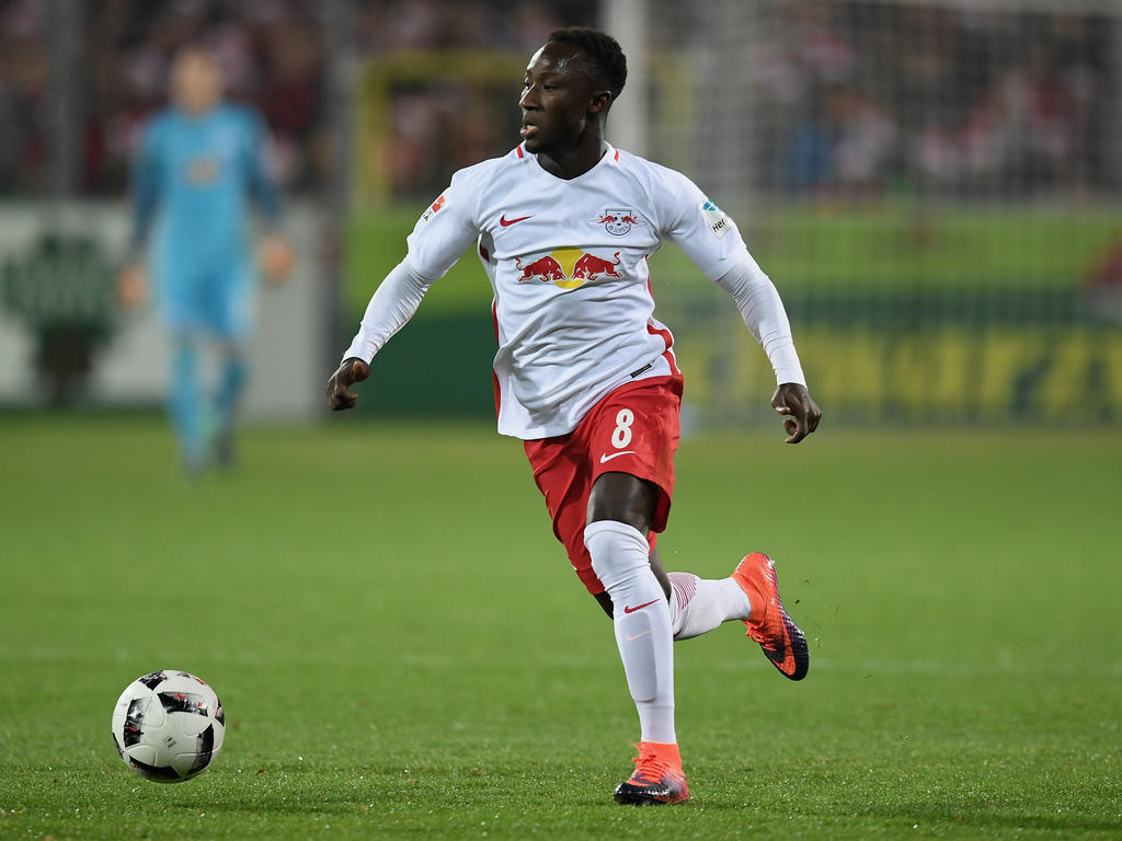 Naby Keïta stürmt erfolgreich für RB Leipzig