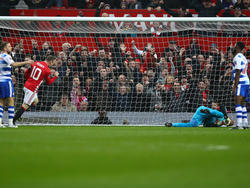 Wayne Rooney erzielte sein 249. Treffer für Manchester United