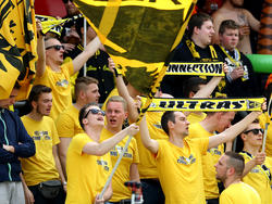Die Fans von Alemannia Aachen hoffen auf bessere Zeiten