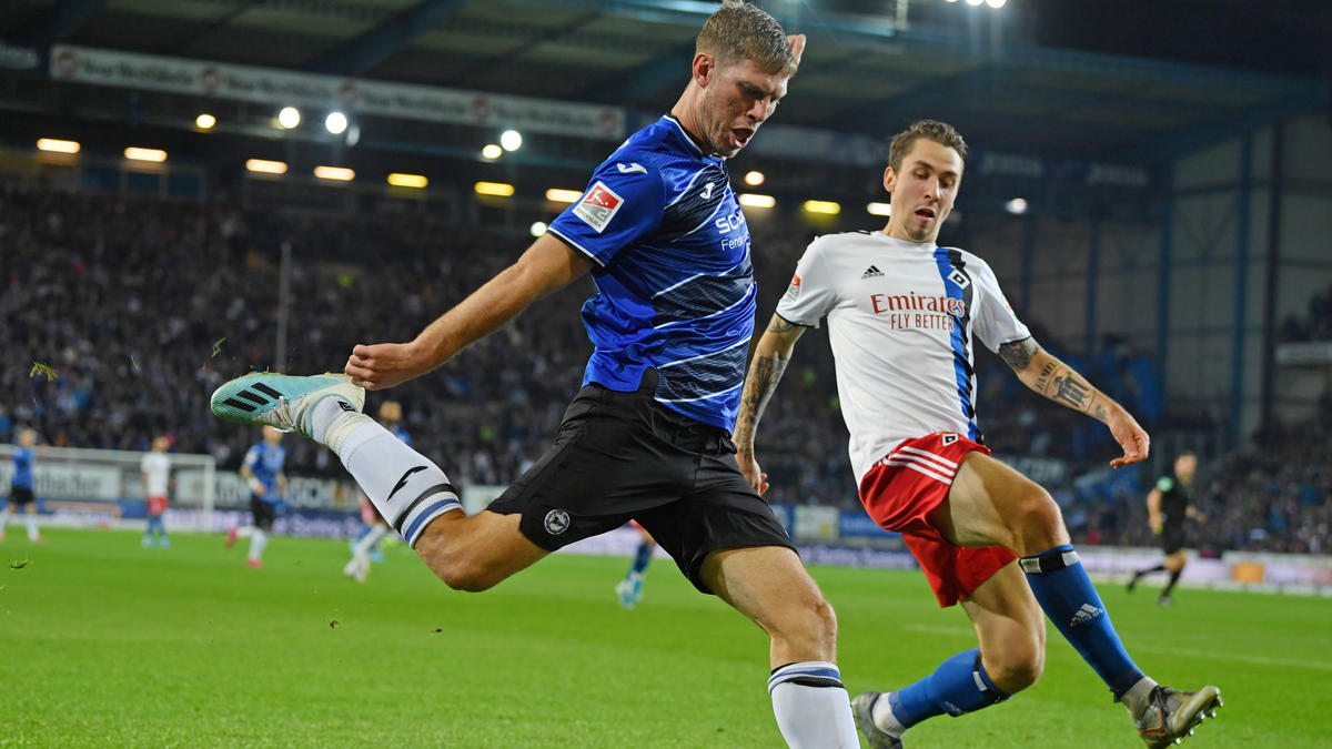 Der HSV und Arminia trennten sich unentschieden Der HSV und Arminia trennten sich unentschieden