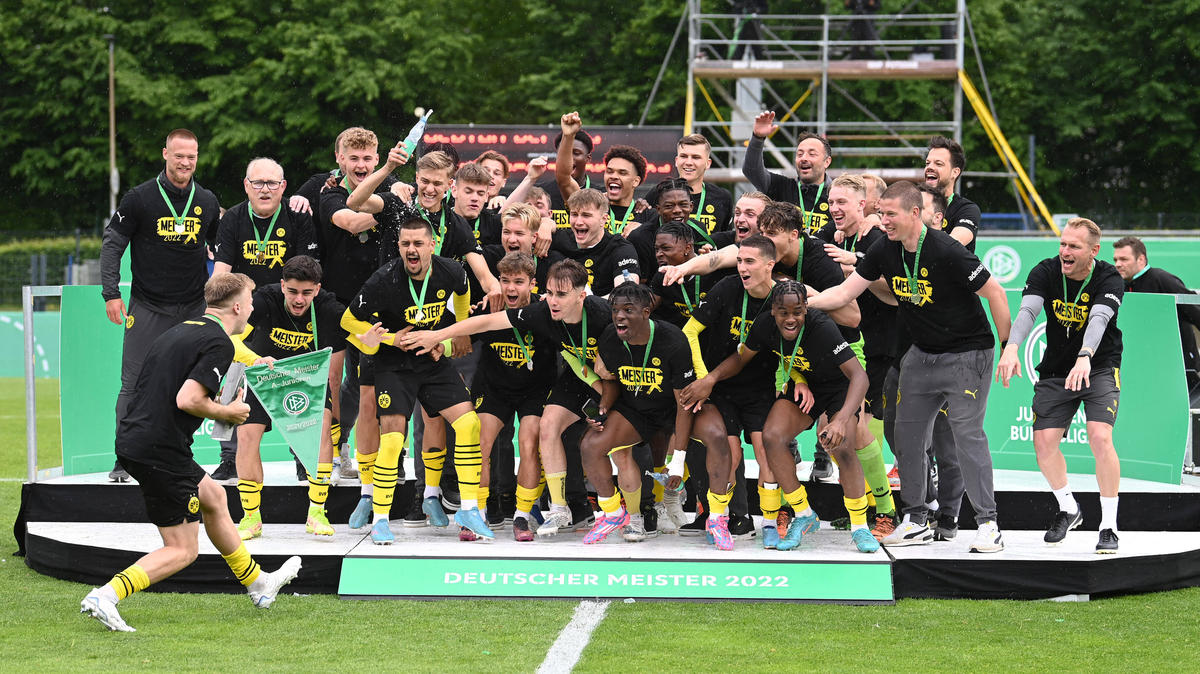 Die BVB-Junioren feierten bereits am letzten Wochenende die deutsche U19-Meisterschaft