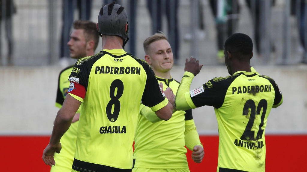 Der SC Paderborn setzte sich gegen Hannover 96 durch