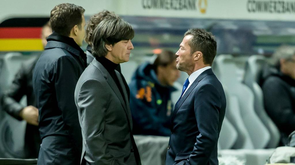 Laut Lothar Matthäus hängt Joachim Löws Zukunft vom Abschneiden bei der EM ab Laut Lothar Matthäus hängt Joachim Löws Zukunft vom Abschneiden bei der EM ab