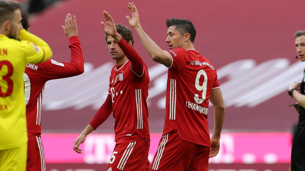 Der FC Bayern feierte einen Kantersieg gegen den 1. FC Köln