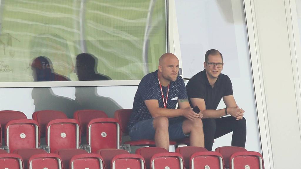 Kennen sich aus gemeinsamer Zeit bei Mainz 05: Der neue Schalke-Sportdirekter Schröder und Scout Hechelmann