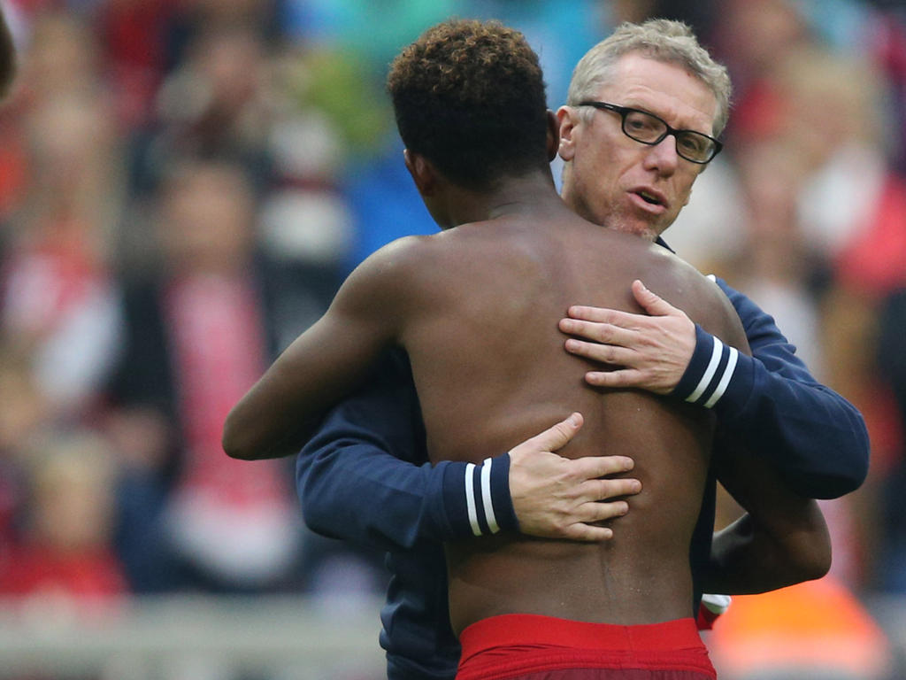 Peter Stöger freut sich auf David Alabas Bayern Peter Stöger freut sich auf David Alabas Bayern