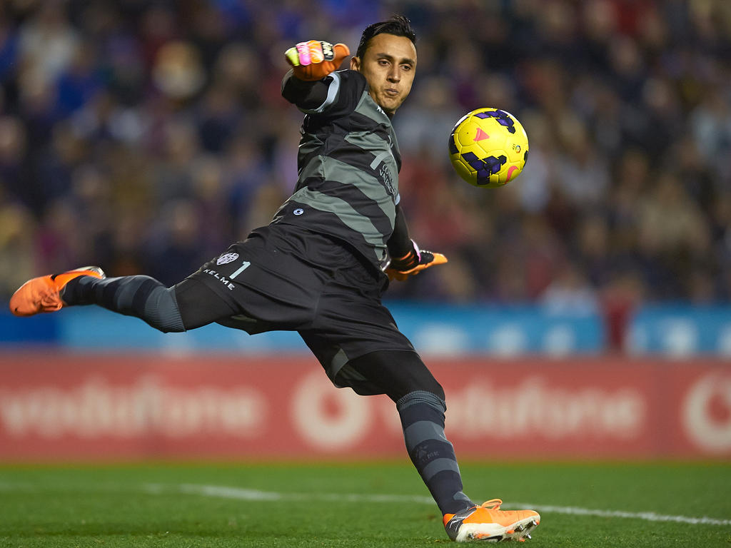 Keylor Navas, portiere del Levante Keylor Navas, portiere del Levante