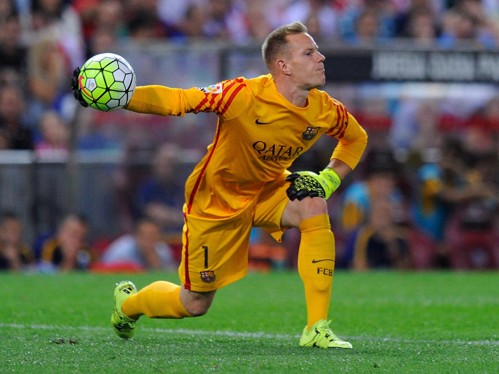 Ter Stegen es habitualmente el recambio de Claudio Bravo en la liga. (Foto: Getty) Ter Stegen es habitualmente el recambio de Claudio Bravo en la liga. (Foto: Getty)