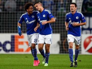 Dank di Santo (m.) gelingt Schalke der sechste Sieg in Serie