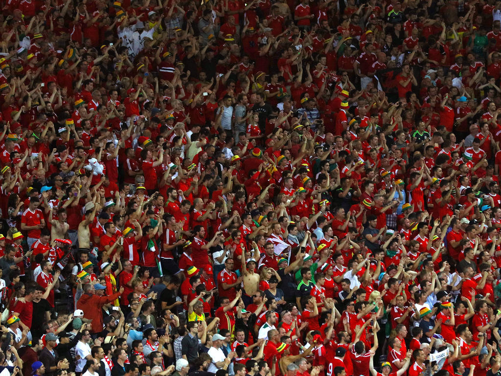 Die Fans aus Wales gehören zu den besten der EURO