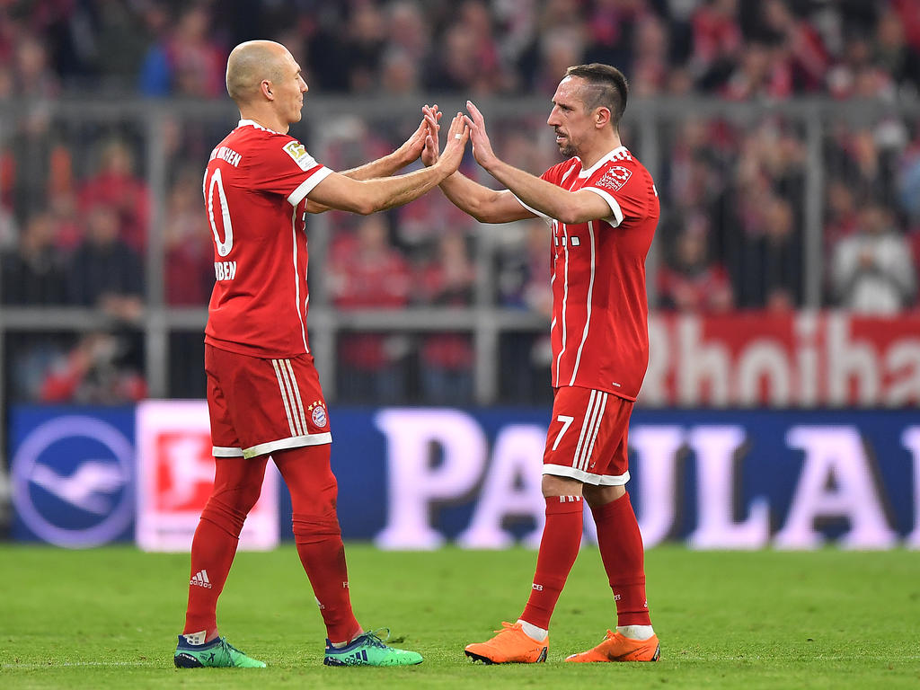 Ribéry ya ha renovado con el Bayern y jugará al lado de Robben otra temporada. (Foto: Getty)