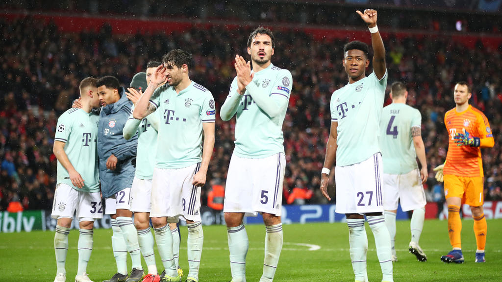 Der FC Bayern und der FC Liverpool trennten sich mit einem torlosen Remis Der FC Bayern und der FC Liverpool trennten sich mit einem torlosen Remis