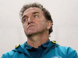 El técnico del Palmeiras, Cuca, no lo pasó bien durante el duelo. (Foto: Getty)
