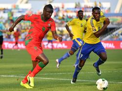 Gabón y Guinea Bissau empataron a uno en el primer duelo del grupo. (Foto: Imago)