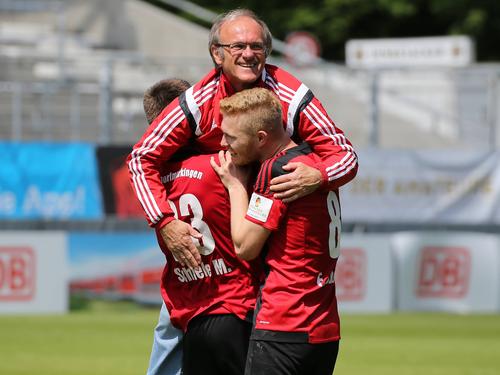 Helmut Dietterle und sein Team treffen im DFB-Pokal auf RB Leipzig