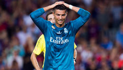 Ronaldo se echa las manos a la cabeza tras ser expulsado en Barcelona. (Foto: Getty)