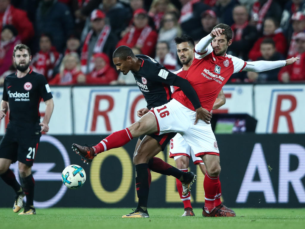 El derbi entre el Eintracht y el Mainz no tenía ganador. (Foto: Getty)