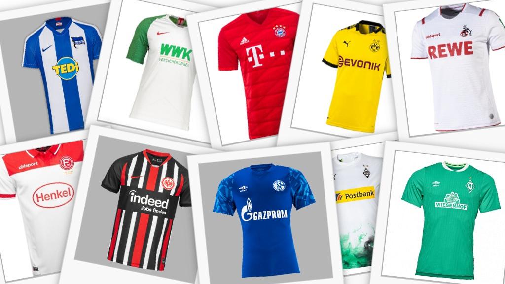 Die Trikots der Bundesliga-Saison 2019/2020