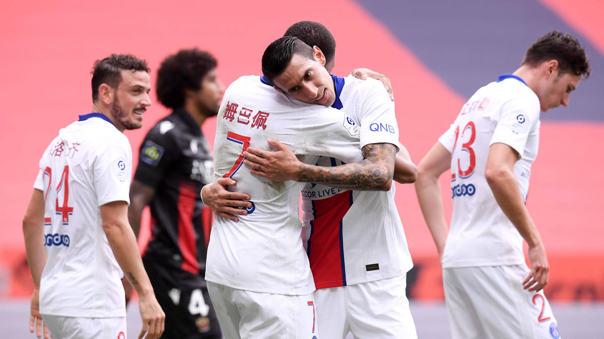 PSG gab sich gegen Nizza keine Blöße PSG gab sich gegen Nizza keine Blöße