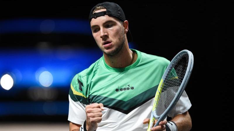 Schaut sich BVB-Spiele an: Jan-Lennard Struff Schaut sich BVB-Spiele an: Jan-Lennard Struff