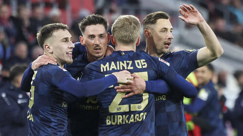 Der 1. FSV Mainz 05 hat im Bundesliga-Abstiegskampf wohl die besten Karten