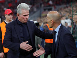 Sahen eine spannende Partie: Jupp Heynckes und Zinédine Zidane
