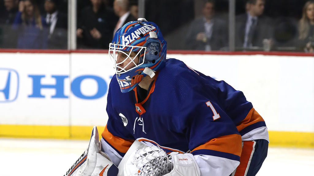 Thomas Greiss parierte für die New York Islanders 30 Schüsse Thomas Greiss parierte für die New York Islanders 30 Schüsse