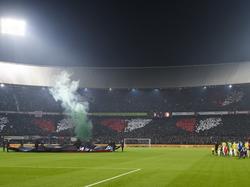 De Kuip ligt er prachtig bij voor het duel met Vitesse. (17-12-2016)