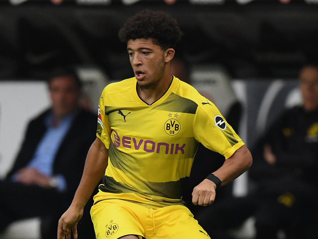 Jadon Sancho hat in Dortmund einen Vertrag bis 2020 unterzeichnet