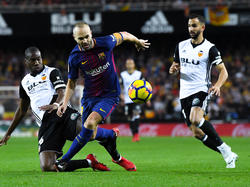 Andrés Iniesta bleibt mit dem FC Barcelona in La Liga ungeschlagen