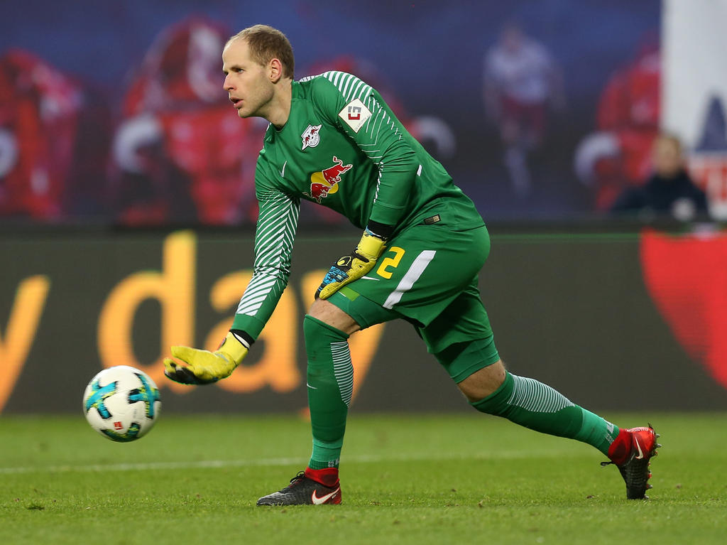 Bleibt auch zukünftig für RB Leipzig am Ball: Peter Gulacsi Bleibt auch zukünftig für RB Leipzig am Ball: Peter Gulacsi