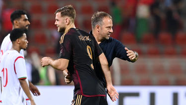 Beim Spiel gegen Oman hat Niclas Füllkrug den Bundestrainer Hansi Flick besonders überzeugt