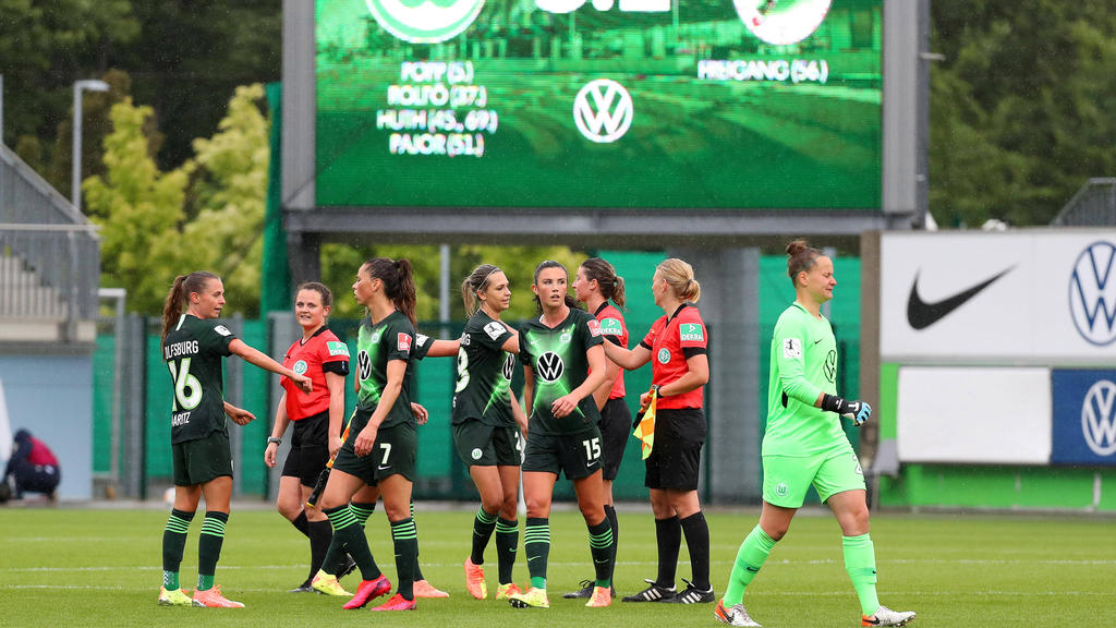 Frauen Bundesliga » News » VfL Wolfsburg nach Kantersieg ...