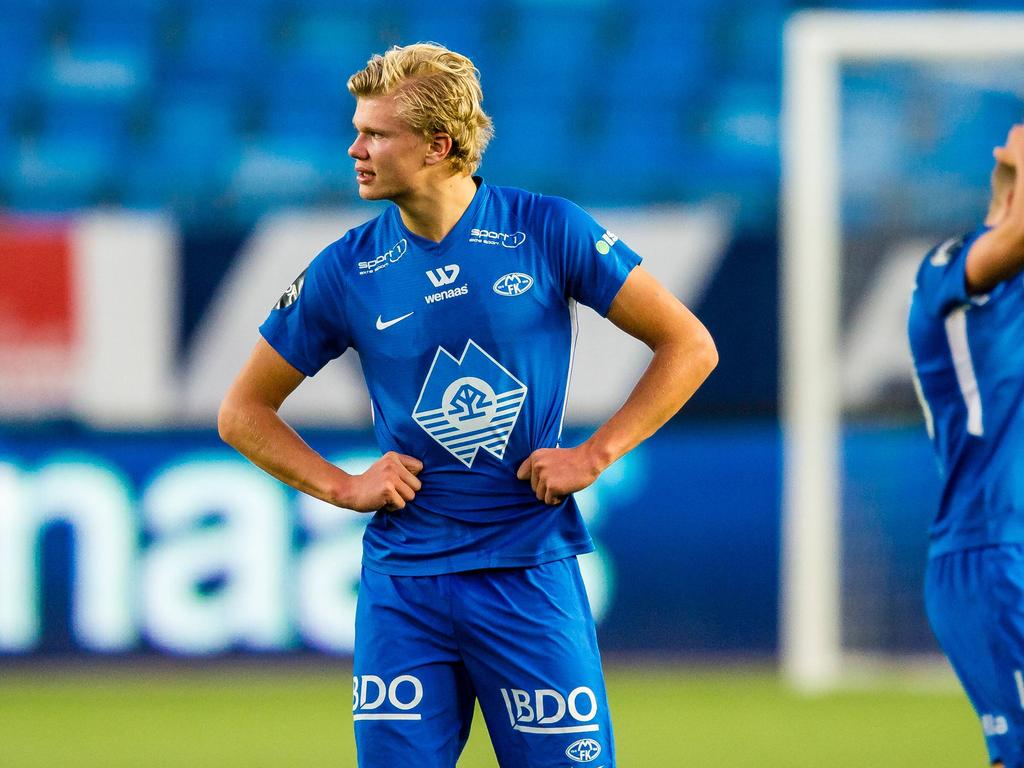 Erling Håland schaffte bei Molde unter Ole Gunnar Solskjær den Durchbruch