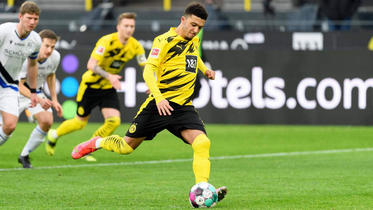 Jadon Sancho steht (noch) beim BVB unter Vertrag Jadon Sancho steht (noch) beim BVB unter Vertrag