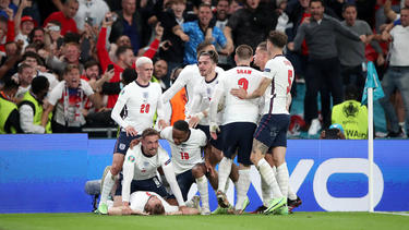 Inglaterra celebró a lo grande su pase a la ansiada final.