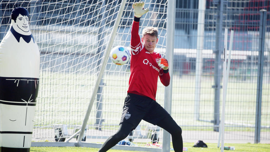 Alexander Nübel ist aktuell vom FC Bayern an den VfB Stuttgart ausgeliehen Alexander Nübel ist aktuell vom FC Bayern an den VfB Stuttgart ausgeliehen