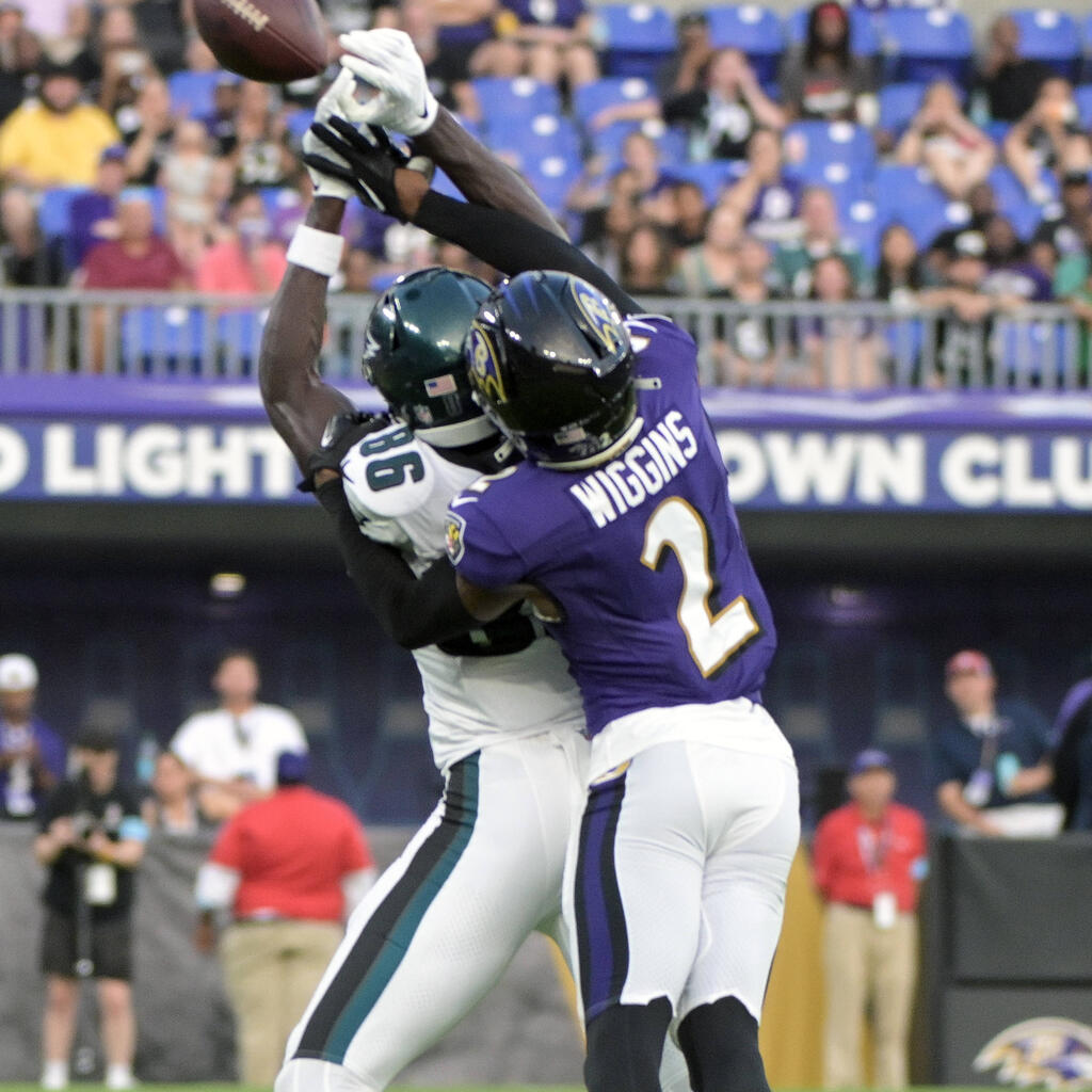 Winner: Nate Wiggins - Cornerback, Ravens