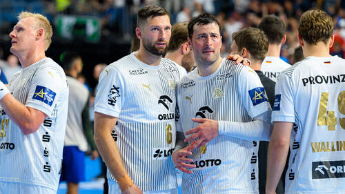 Harald Reinkind (l.) wird dem THW Kiel wohl lange fehlen