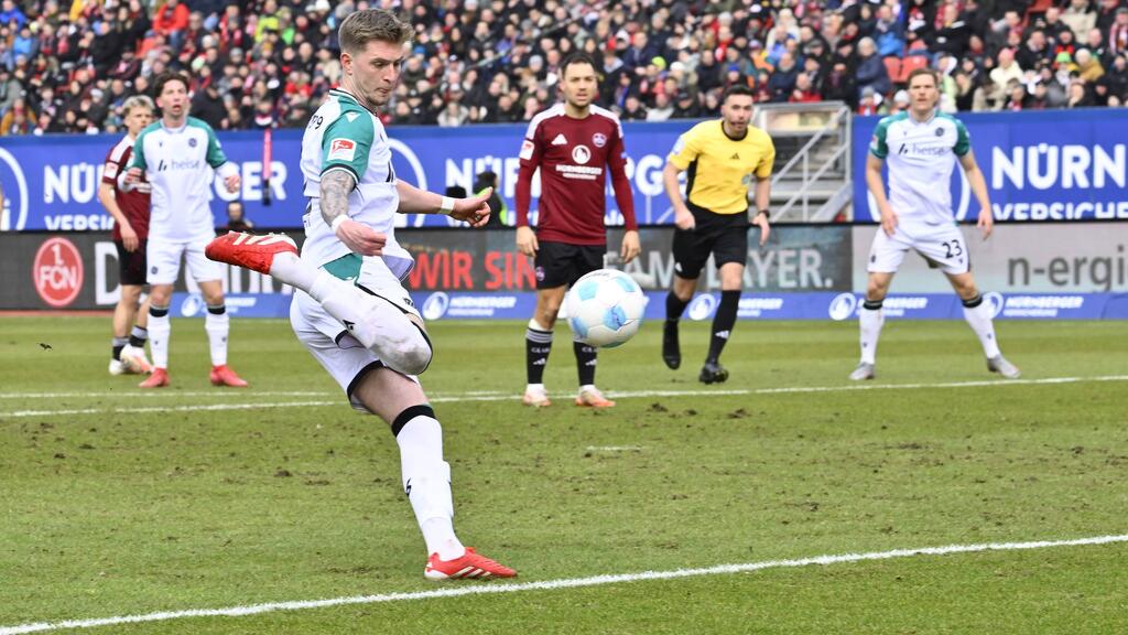 Hannover holte einen wichtigen Dreier in Nürnberg Hannover holte einen wichtigen Dreier in Nürnberg