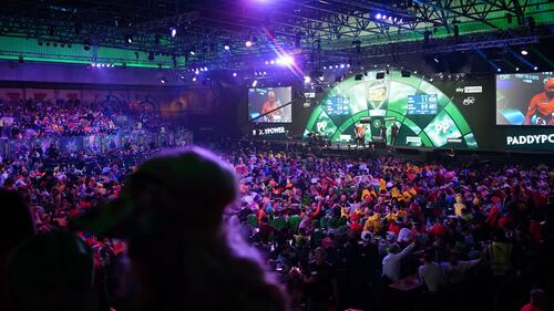 Die West Hall im Alexandra Palace bleibt WM-Standort