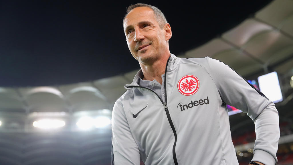 Adi Hütter übernahm im Sommer das Traineramt bei Eintracht Frankfurt