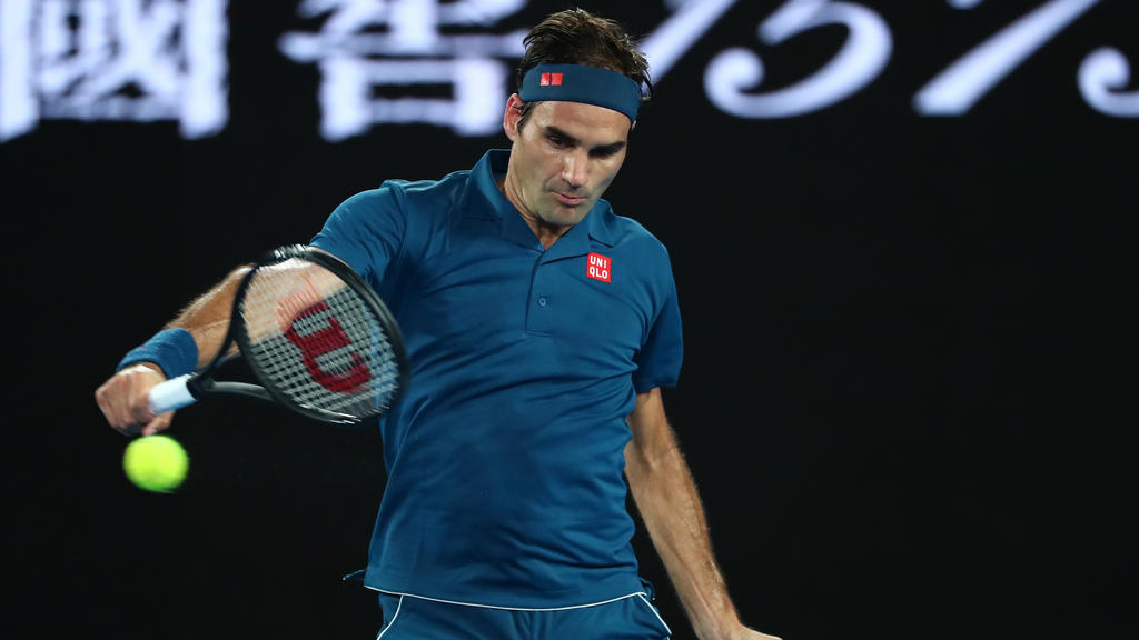Roger Federer steht in Melbourne in der zweiten Runde