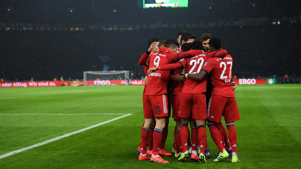 FC Bayern, Schalke und HSV weiter im DFB-Pokal vertreten