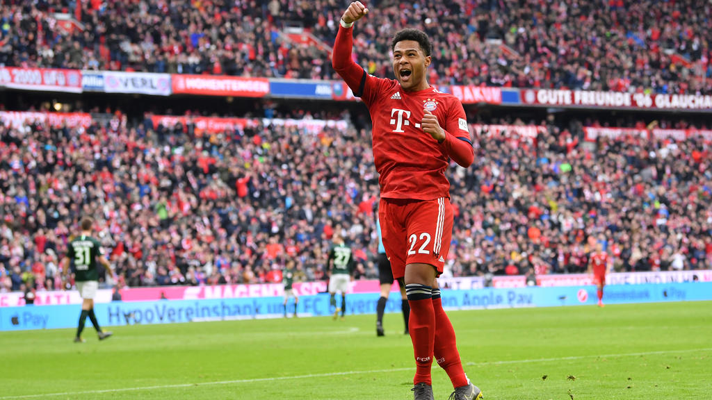 Serge Gnabry will mit dem FC Bayern gegen BVB gewinnen Serge Gnabry will mit dem FC Bayern gegen BVB gewinnen