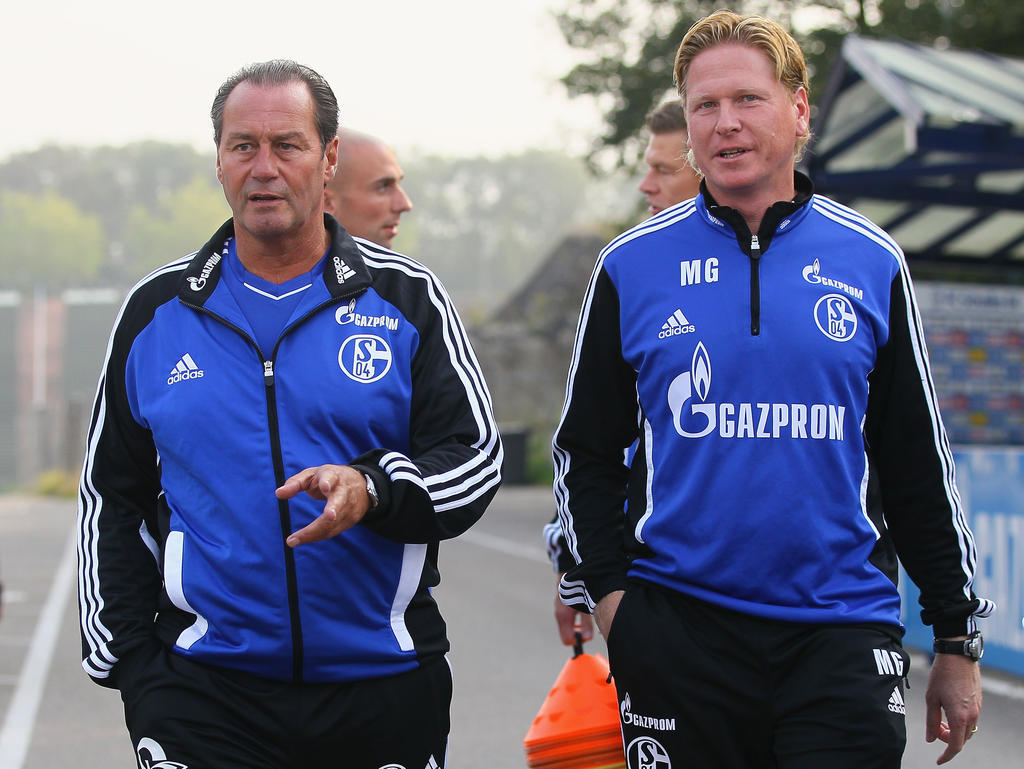 Arbeiteten einst auf Schalke zusammen: Huub Stevens und Markus Gisdol