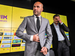Peter Bosz bei seiner Vorstellung beim BVB