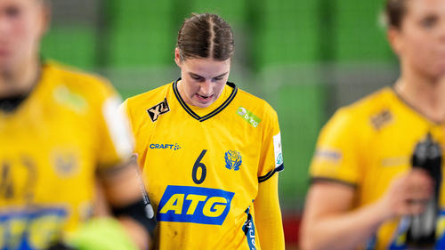 Die schwedischen Spielerinnen waren von Slowenien enttäuscht
