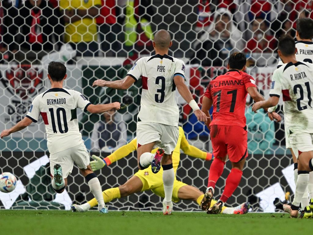 Hwang Heechan schoss Südkorea zum Sieg gegen Portugal.