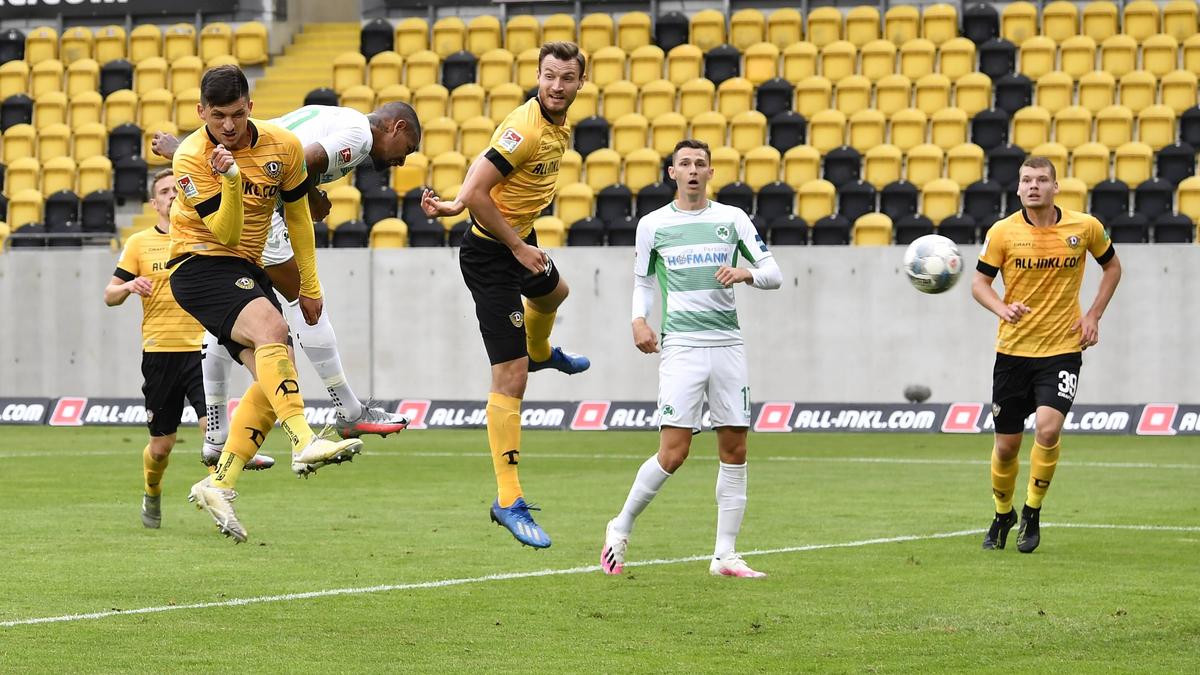 Dynamo Dresden und Greuther Fürth teilen die Punkte Dynamo Dresden und Greuther Fürth teilen die Punkte